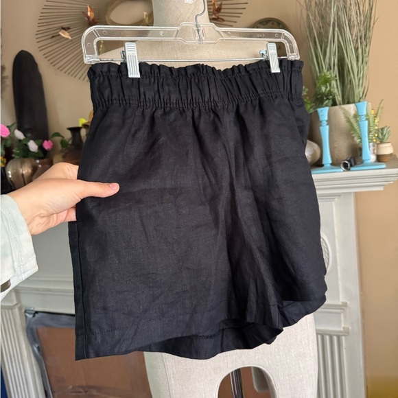 Quince 100% European Linen High Waisted Shorts size S - Picture 13 of 14